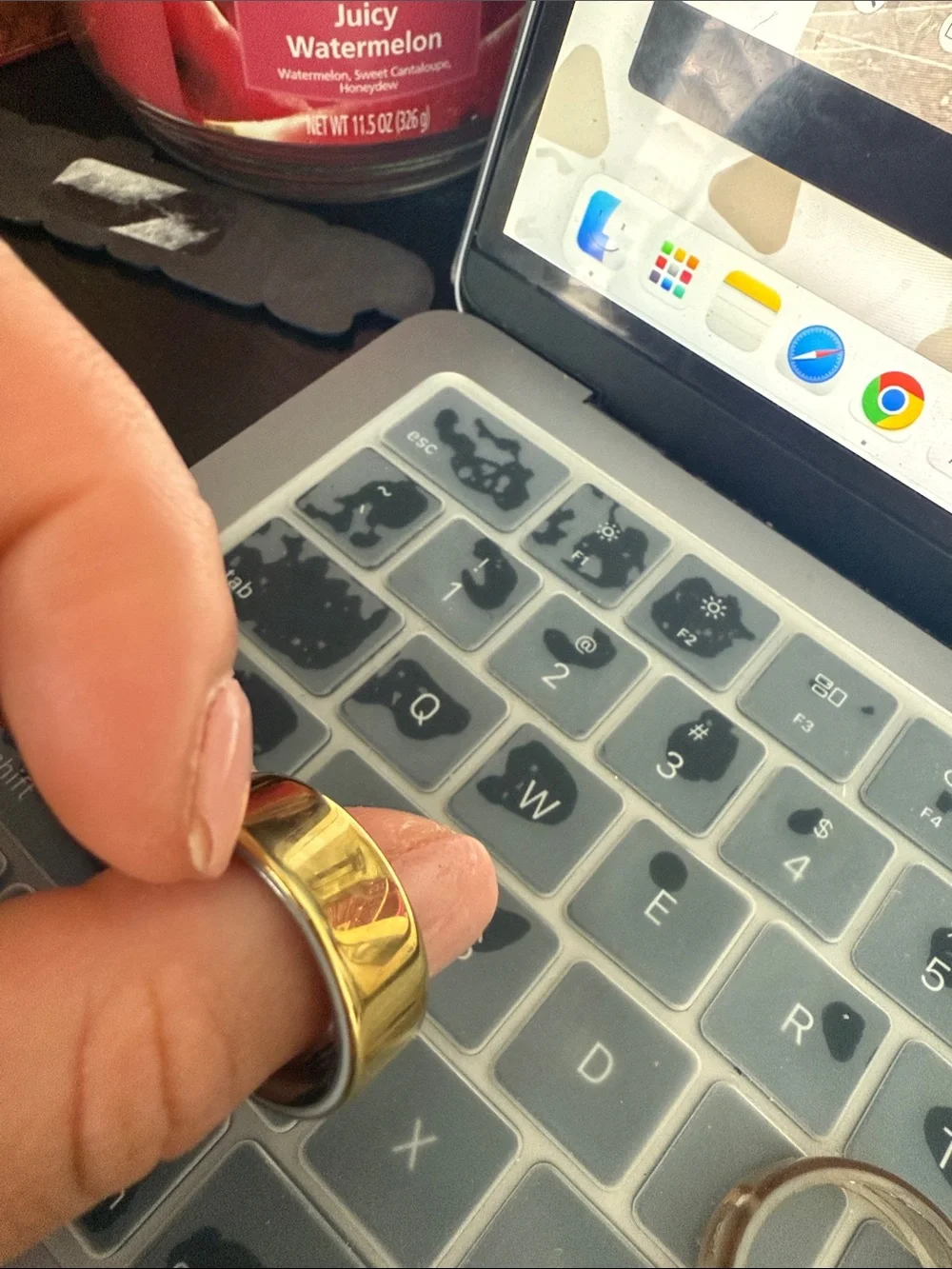 Oura Gold size 9 Smart Ring Gen 4